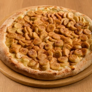Pizza de Banana e Canela